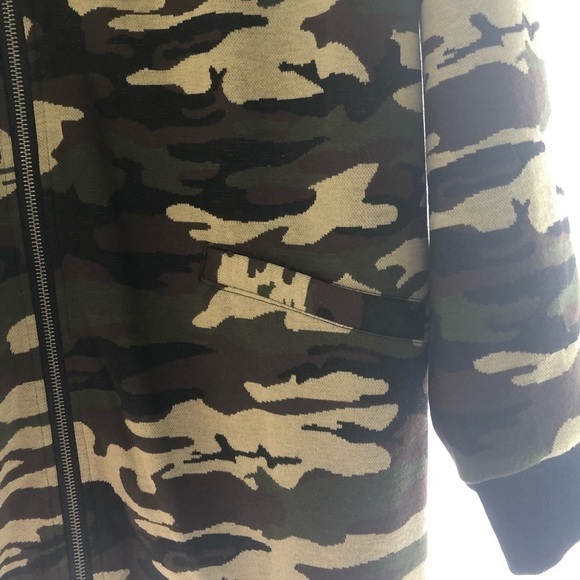 Sanctuary City Topper Camo ZIP Up Jacket - Picture 6 of 7